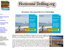 Tablet Screenshot of horizontaldrilling.org